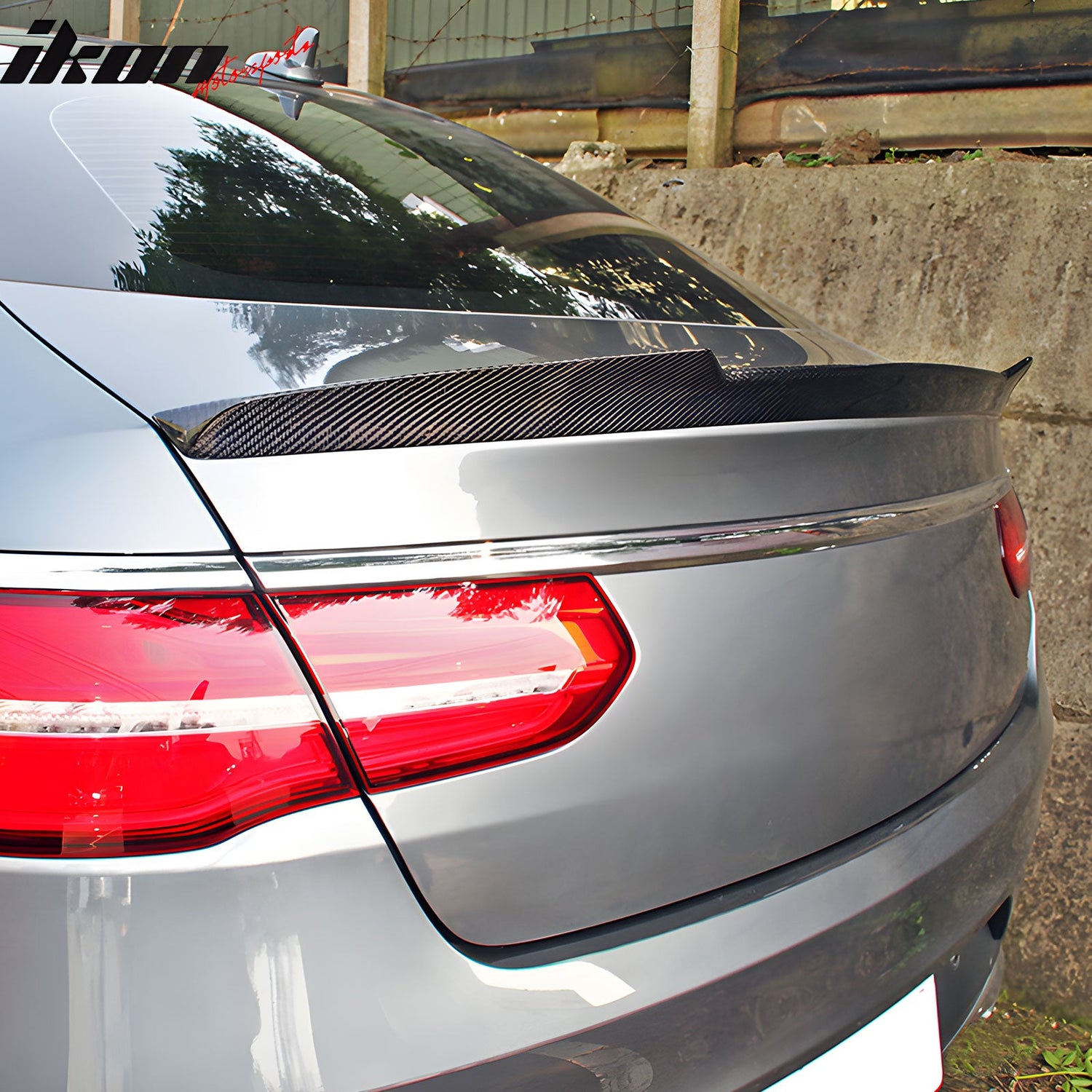 2016-2019 Benz C292 GLE-Class Coupe Trunk Spoiler V Style Carbon Fiber