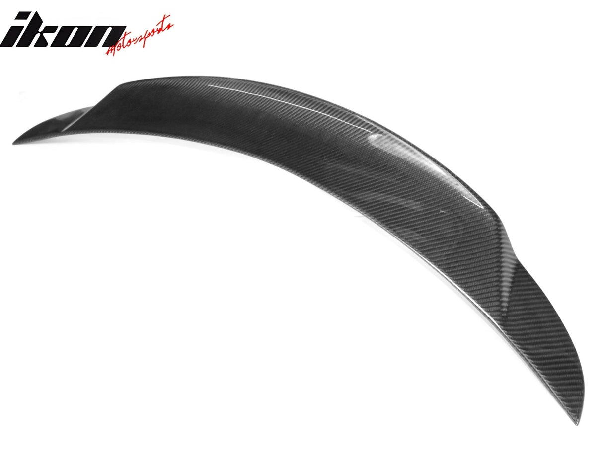 2008-2013 INFINITI G37 Coupe Trunk Spoiler V Style Carbon Fiber Wing