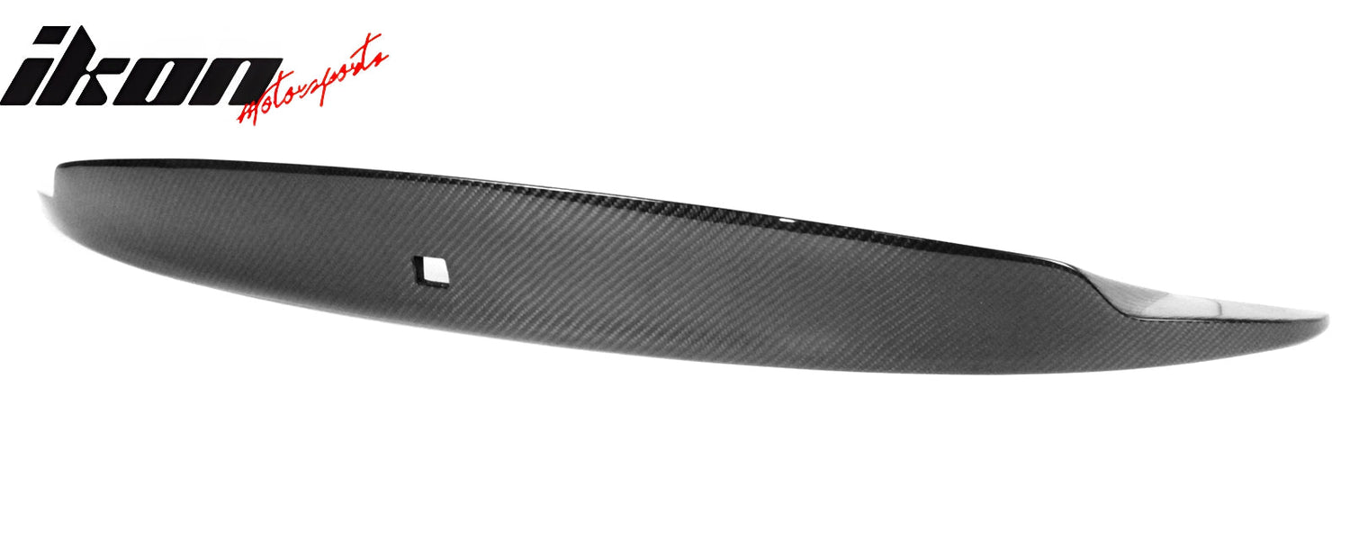 2008-2013 INFINITI G37 Coupe Trunk Spoiler V Style Carbon Fiber Wing