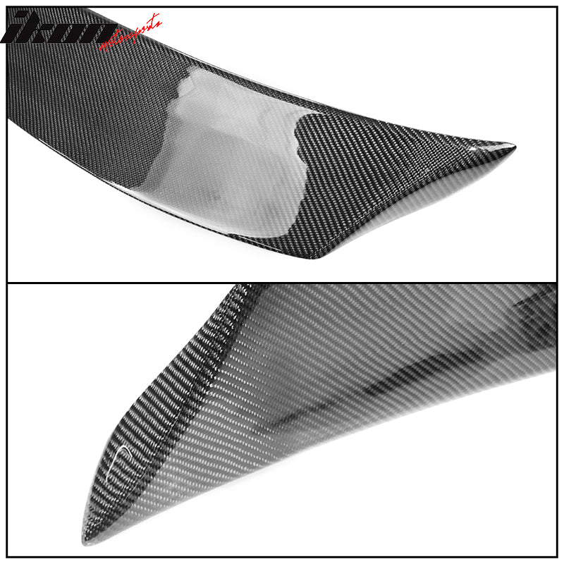 2003-2009 Nissan 350Z V Style Carbon Rear Trunk Spoiler Carbon Fiber
