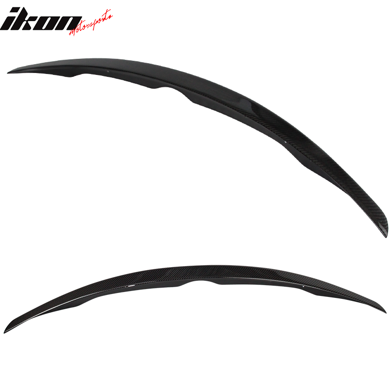 2014-2024 Infiniti Q50 Sedan Matte Carbon Fiber Trunk Spoiler Wing