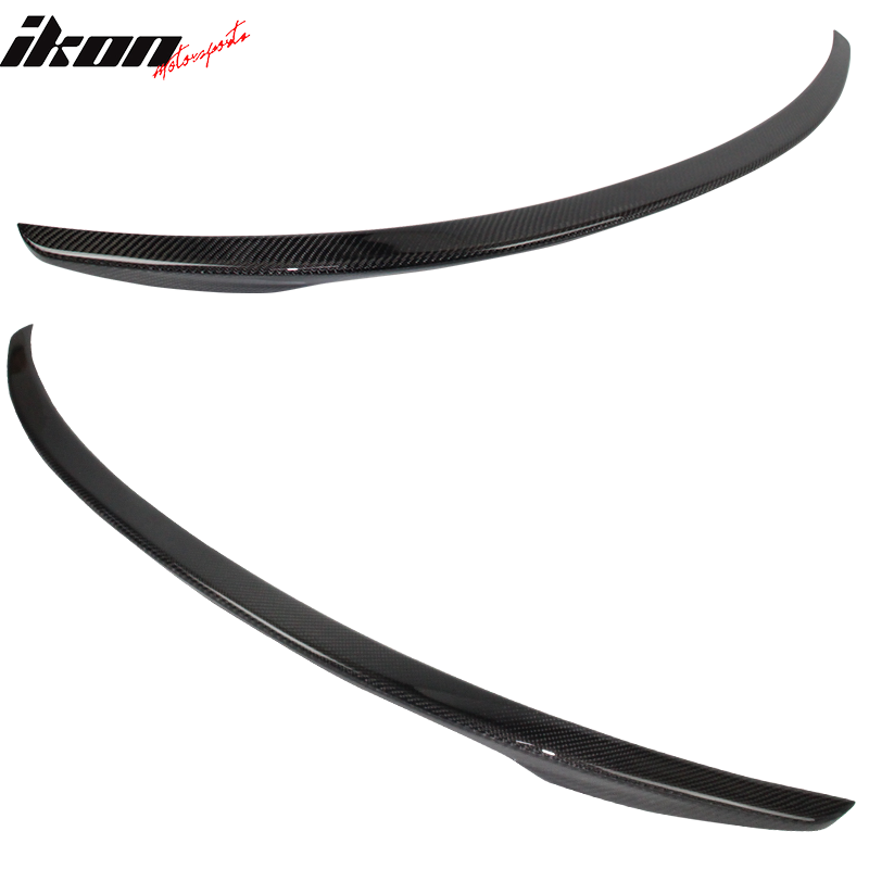 2014-2024 Infiniti Q50 Sedan Matte Carbon Fiber Trunk Spoiler Wing