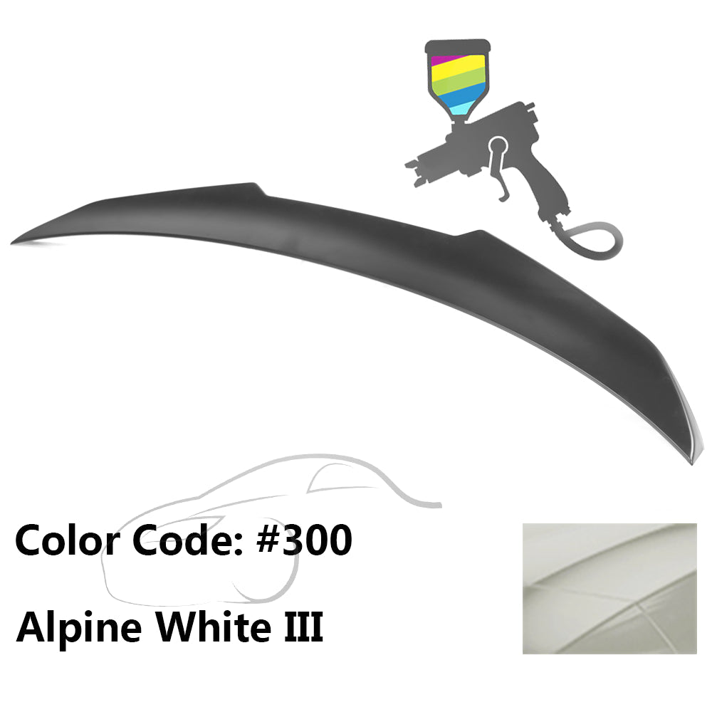 2019-2023 BMW G20 Sedan 4 Door V Style Rear Trunk Spoiler Wing ABS