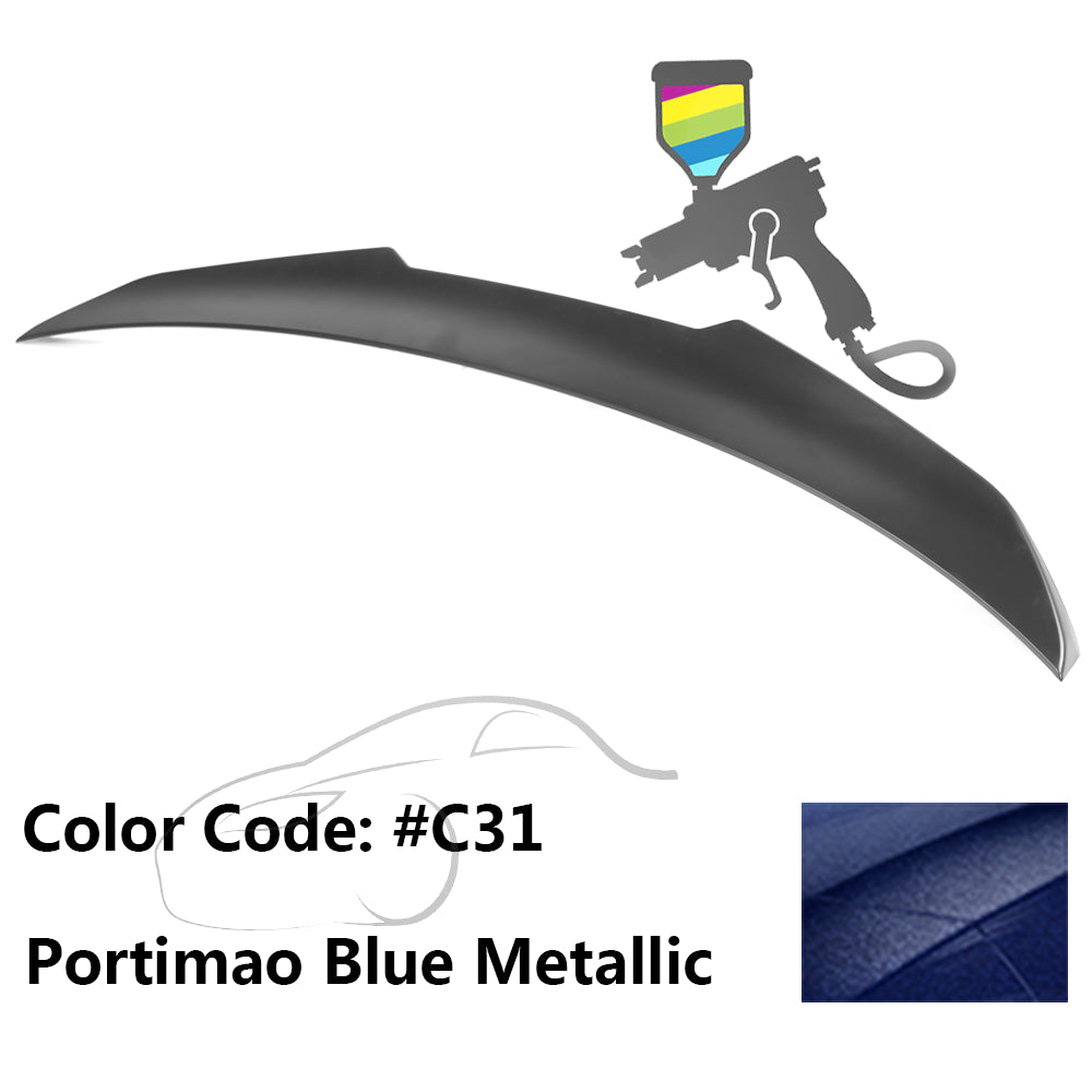 2019-2023 BMW G20 Sedan 4 Door V Style Rear Trunk Spoiler Wing ABS