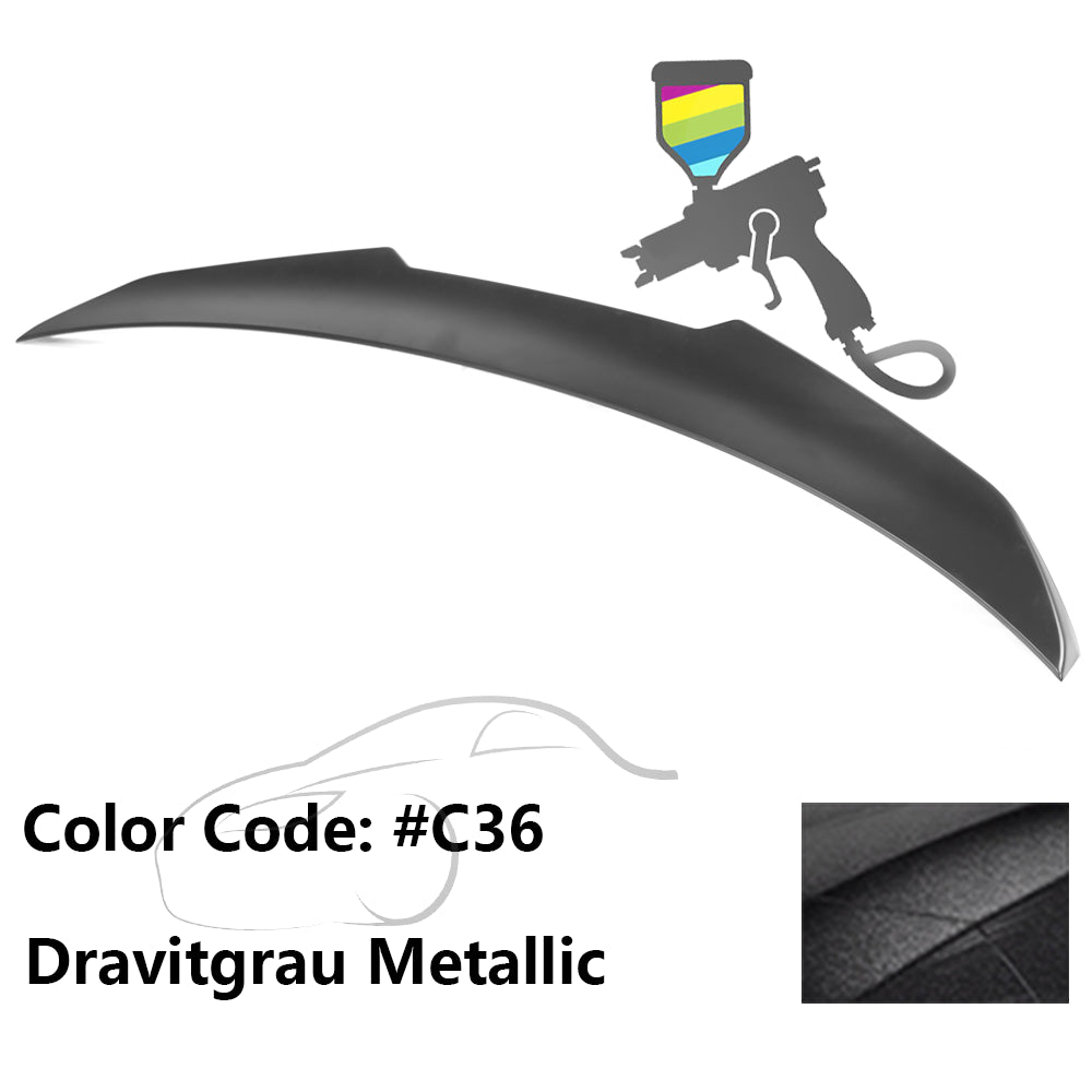 2019-2023 BMW G20 Sedan 4 Door V Style Rear Trunk Spoiler Wing ABS