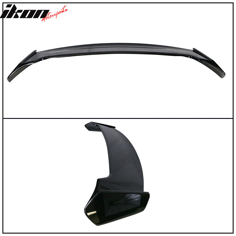 2019-2024 Toyota Corolla Hatchback #218 Black B Style Roof Spoiler