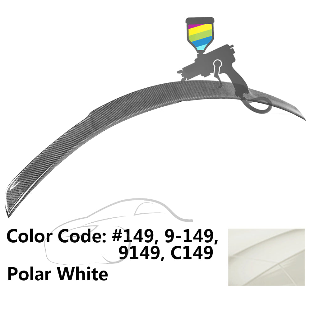 2015-2021 Mercedes Benz W205 Sedan 4-Door B Style Trunk Spoiler ABS