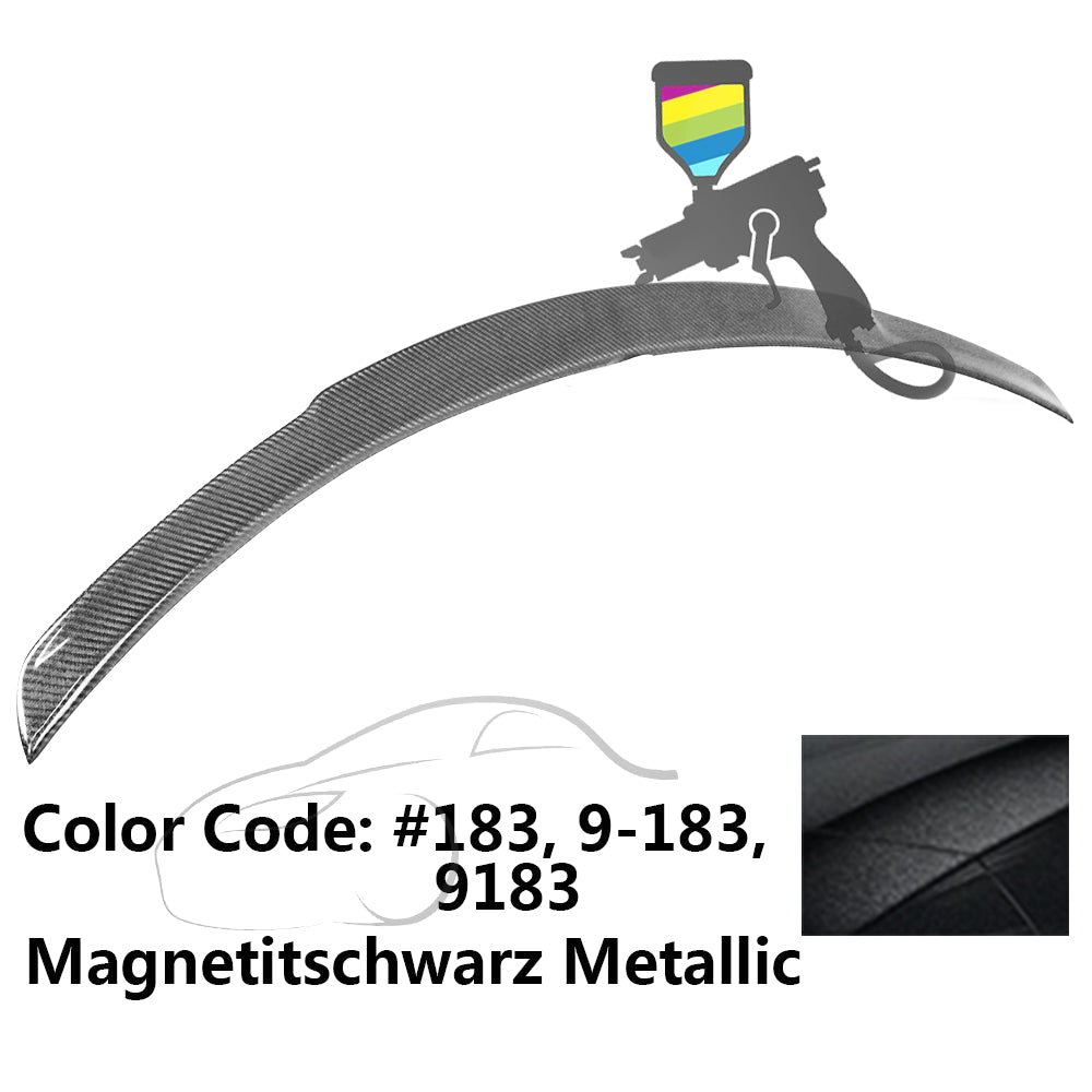 2015-2021 Mercedes Benz W205 Sedan 4-Door B Style Trunk Spoiler ABS