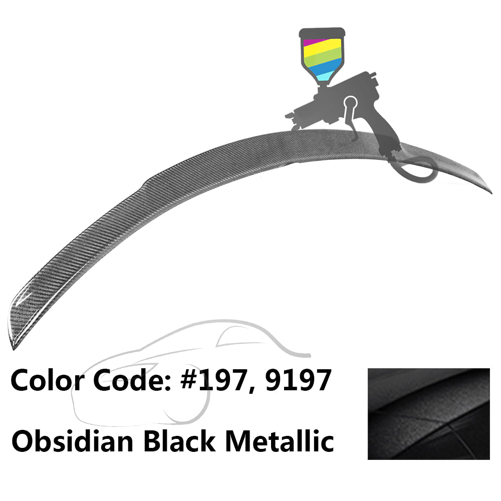 2015-2021 Mercedes Benz W205 Sedan 4-Door B Style Trunk Spoiler ABS