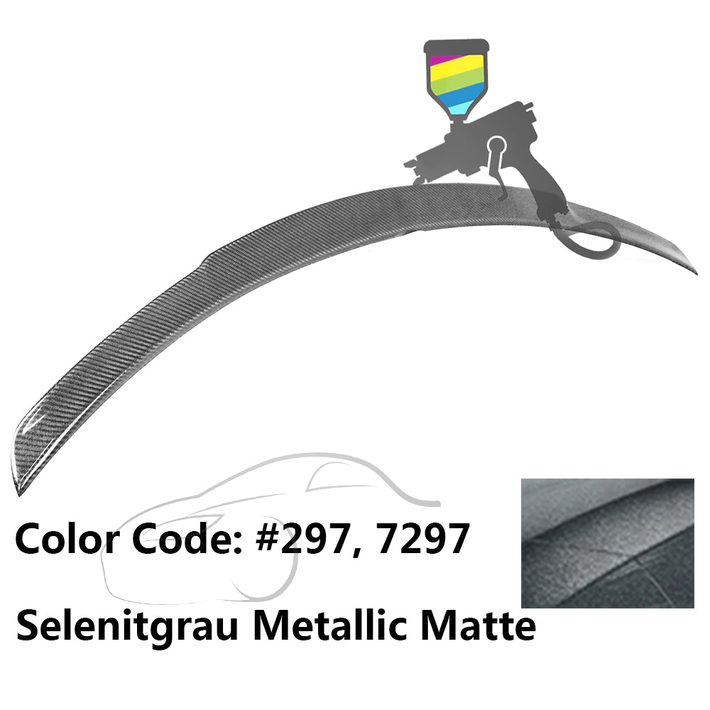 2015-2021 Mercedes Benz W205 Sedan 4-Door B Style Trunk Spoiler ABS