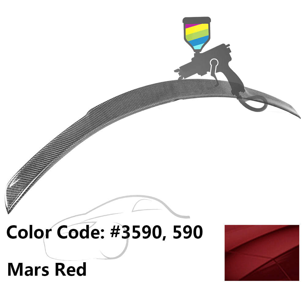 2015-2021 Mercedes Benz W205 Sedan 4-Door B Style Trunk Spoiler ABS