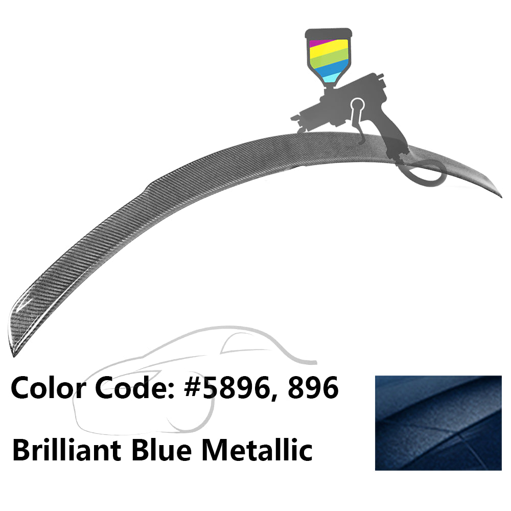 2015-2021 Mercedes Benz W205 Sedan 4-Door B Style Trunk Spoiler ABS