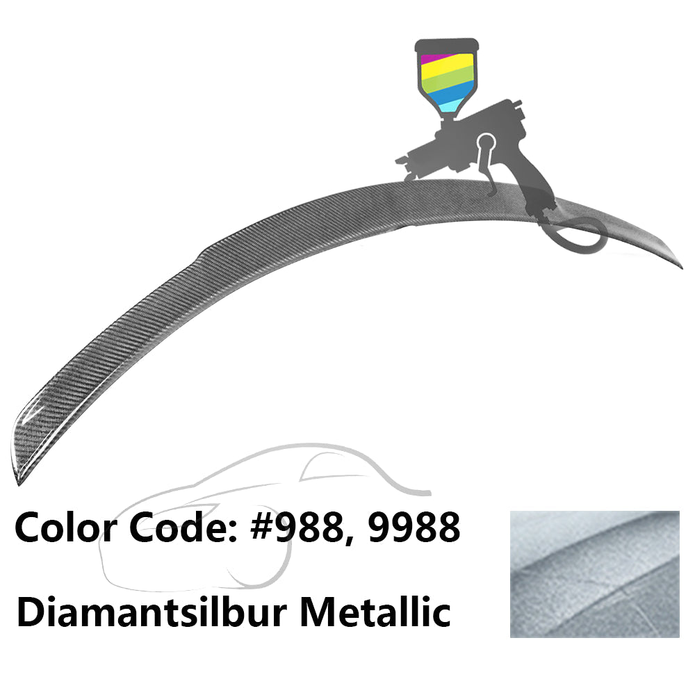 2015-2021 Mercedes Benz W205 Sedan 4-Door B Style Trunk Spoiler ABS