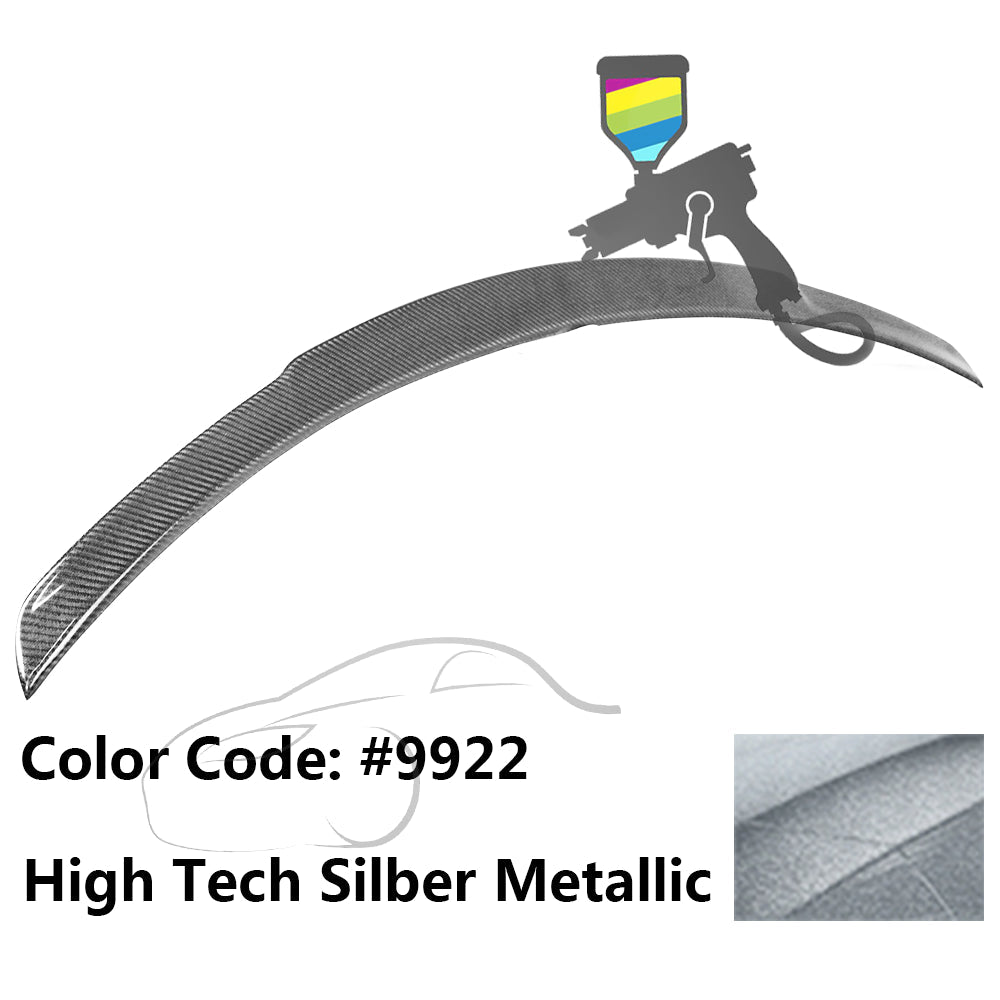 2015-2021 Mercedes Benz W205 Sedan 4-Door B Style Trunk Spoiler ABS