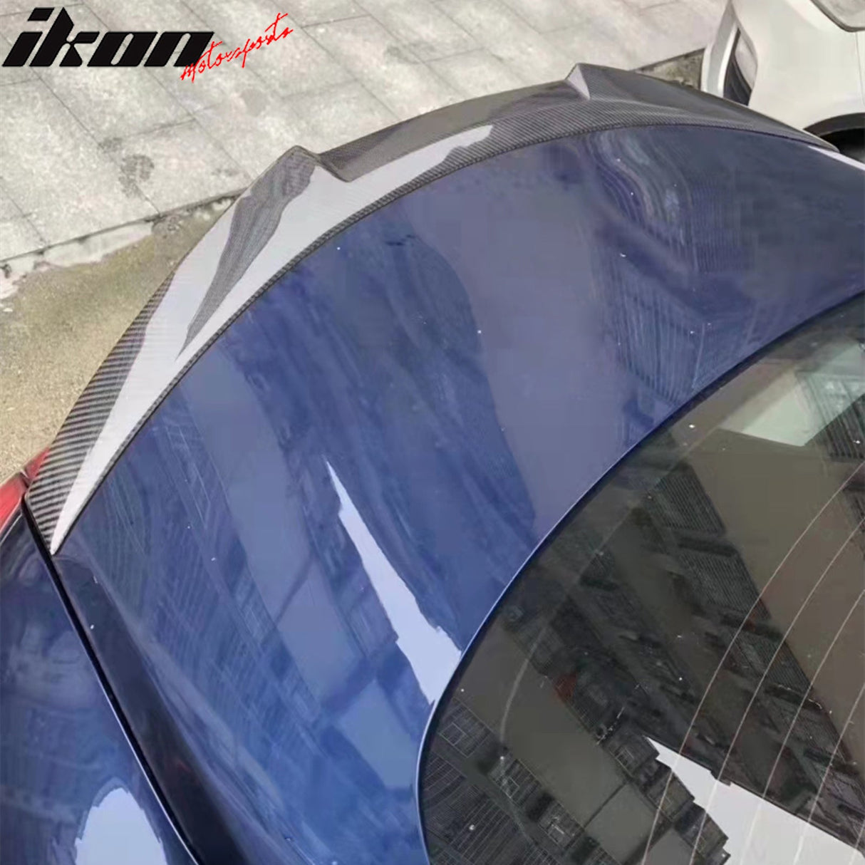 2017-2022 Infiniti Q60 CV37 Trunk Spoiler M4 Style Carbon Fiber Wing