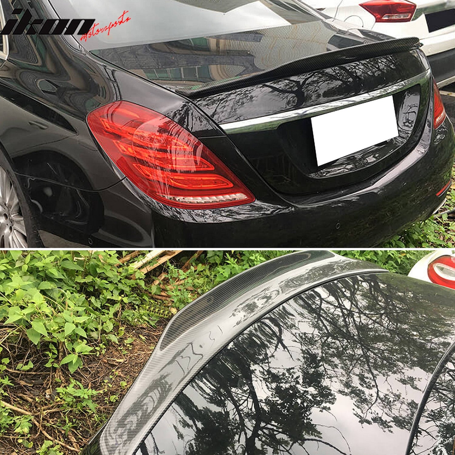 2014-2020 Benz W222 S-Class Trunk Spoiler PSM Style Carbon Fiber Wing