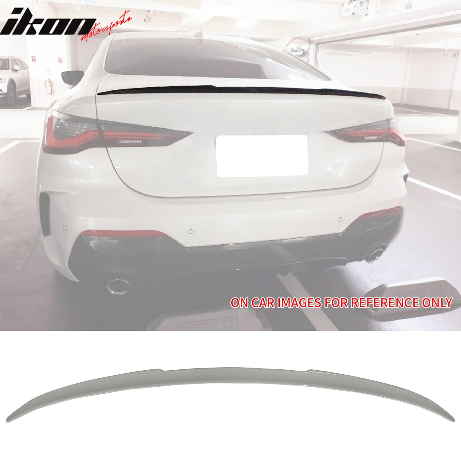 2021-2025 BMW G22 & G82 M4 2DR Coupe V Style Rear Trunk Spoiler Wing