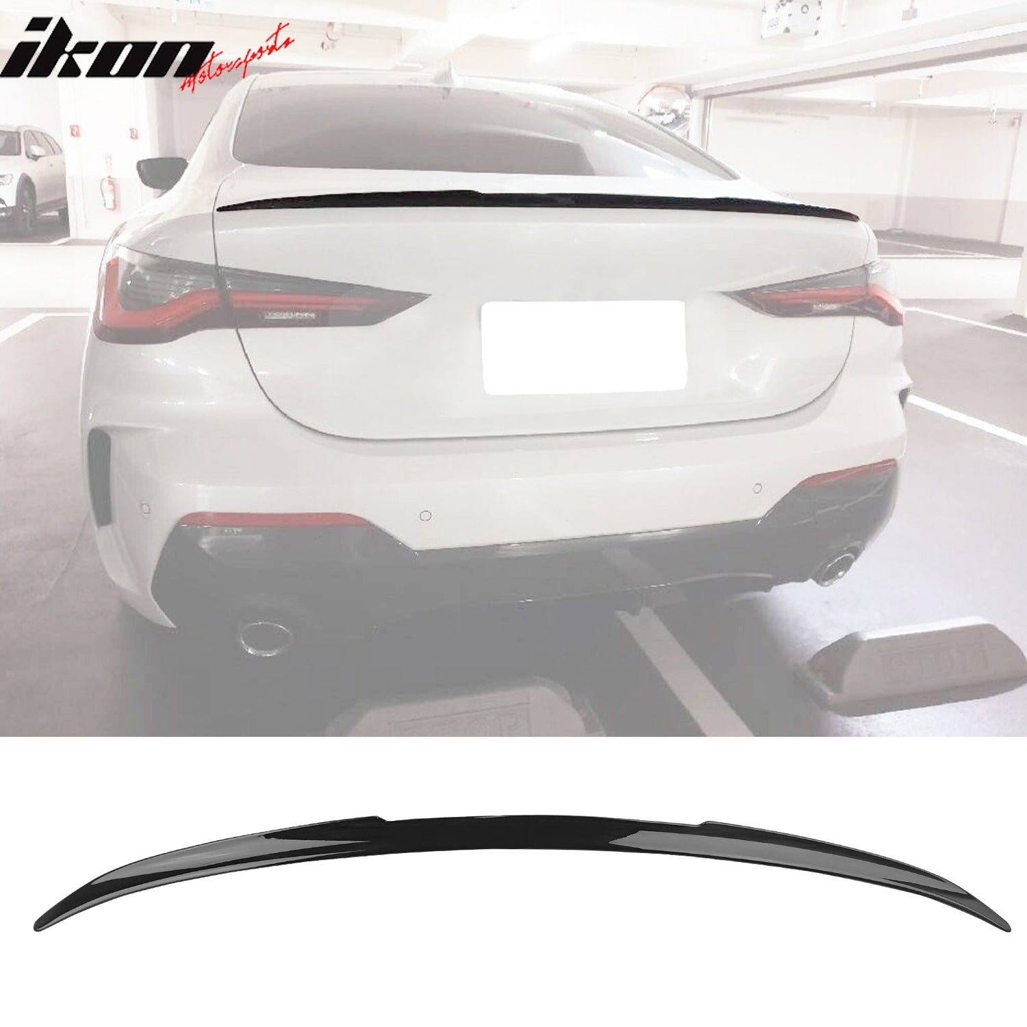 2021-2025 BMW G22 & G82 M4 2DR Coupe V Style Rear Trunk Spoiler Wing