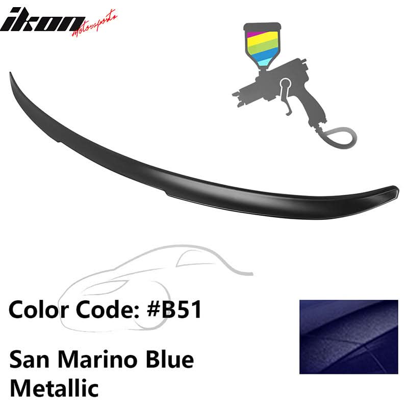 2021-2025 BMW G22 & G82 M4 2DR Coupe V Style Rear Trunk Spoiler Wing