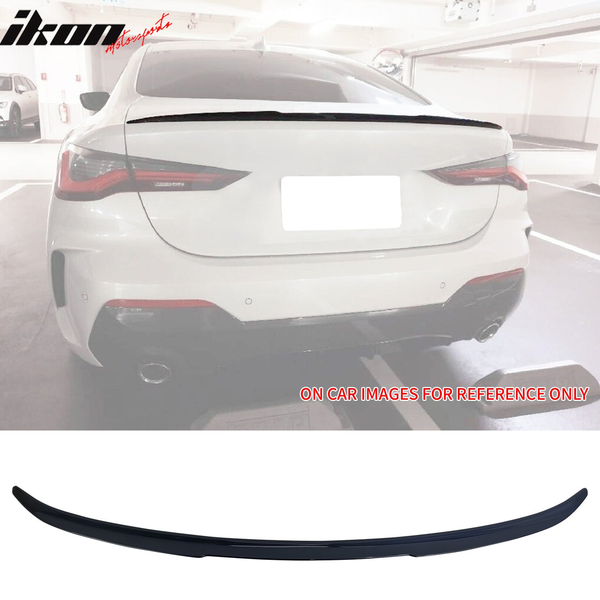 2021-2025 BMW G22 & G82 M4 2DR Coupe V Style Rear Trunk Spoiler Wing