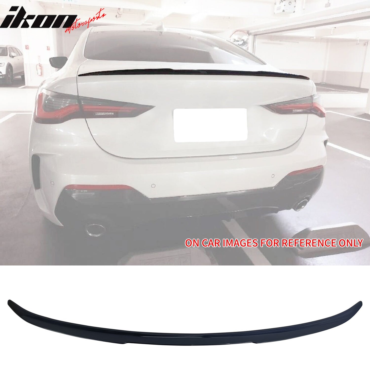2021-2025 BMW G22 & G82 M4 2DR Coupe V Style Rear Trunk Spoiler Wing