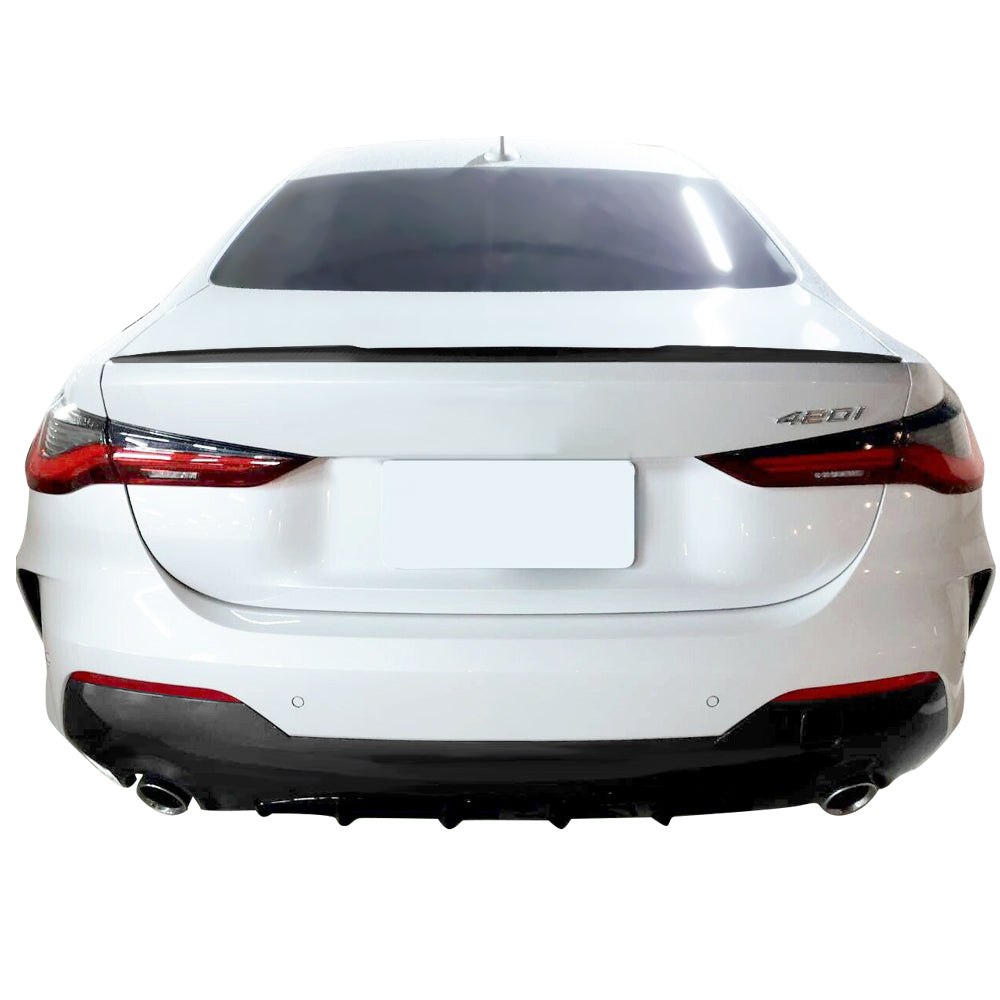 2021-2025 BMW G22 & G82 M4 2DR Coupe V Style Rear Trunk Spoiler Wing