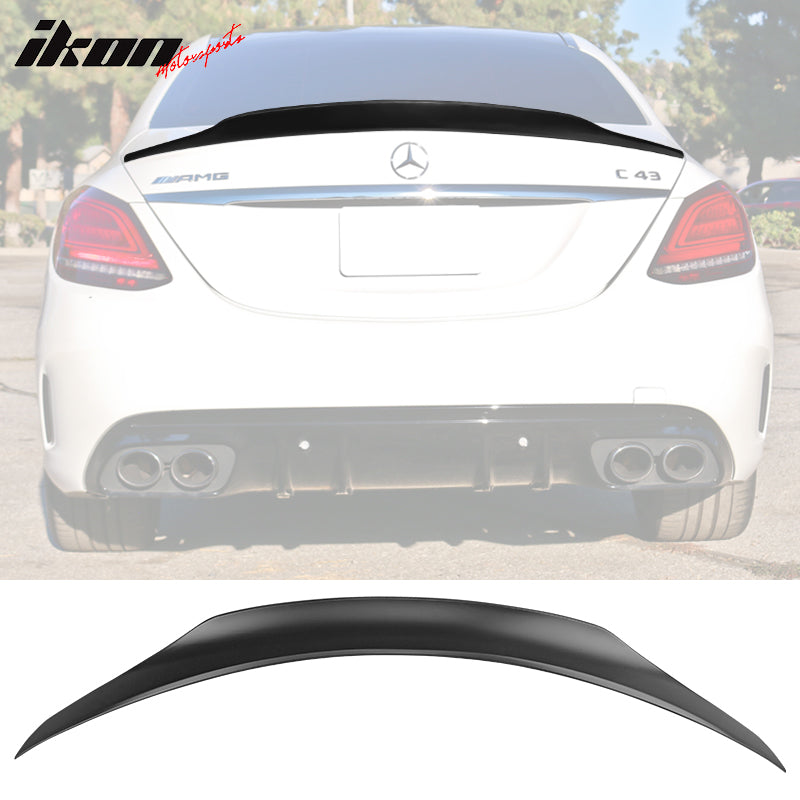 2015-2021 Benz W205 C-Class PSM Style Trunk Spoiler ABS