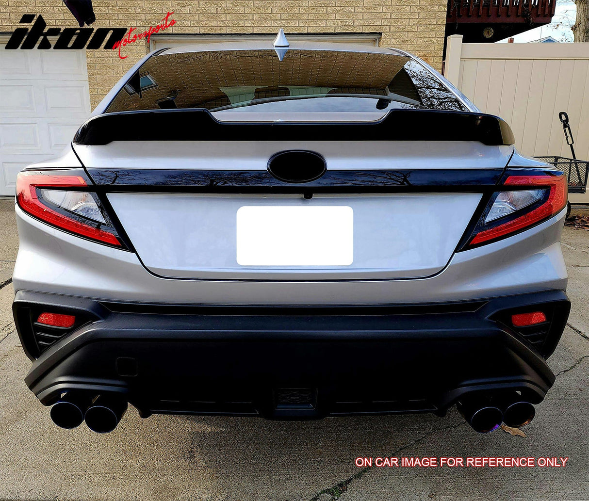2022-2025 Subaru WRX 5th V Style ABS Rear Trunk Spoiler Wing