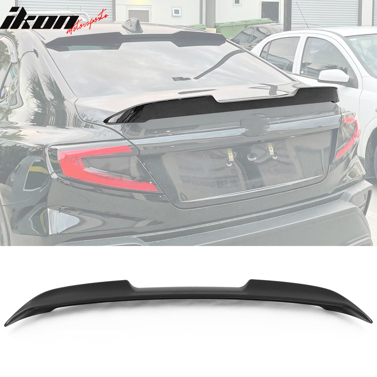 2022-2025 Subaru WRX 5th V Style ABS Rear Trunk Spoiler Wing