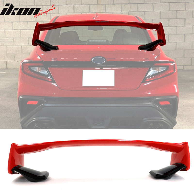 2022-2024 Subaru WRX 5th V Style ABS Rear Trunk Spoiler Wing