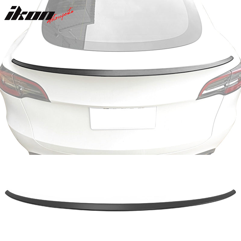 Rear Spoiler for 2020-2024 Tesla Model Y Factory Style ABS Plastic