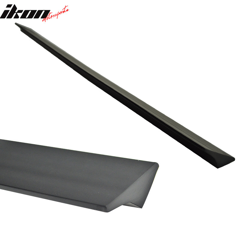 2014-2017 Honda City 6Th 4Dr Unpainted Black Roof Spoiler PU Flexible