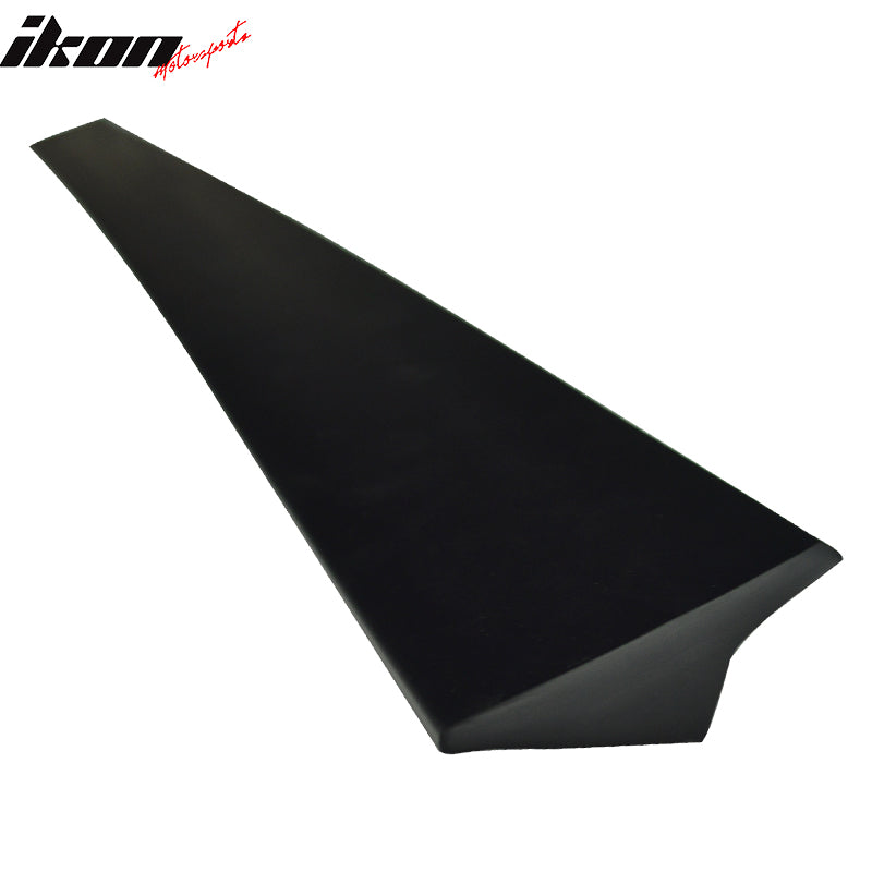 2014-2017 Honda City 6Th 4Dr Unpainted Black Roof Spoiler PU Flexible