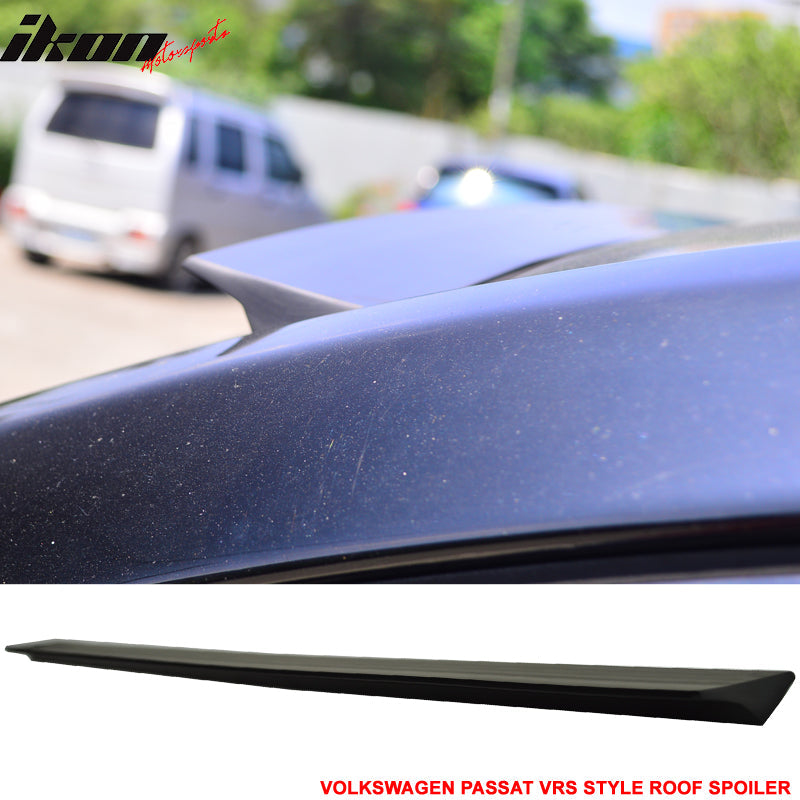 2011-2017 Volkswagen Passat B7 VRS Style Rear Roof Spoiler Wing PUF