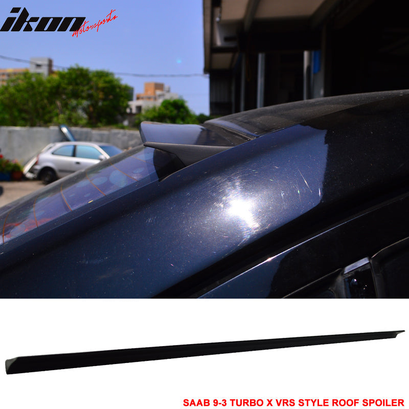 2008-2012 SAAB 9-3&Turbo X VRS Style Rear Roof Spoiler Wing PUF