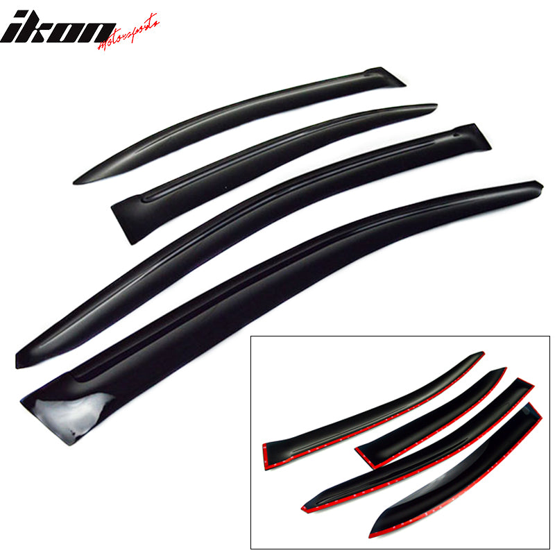 2012-2015 Honda Civic 9th Gen Window Visors