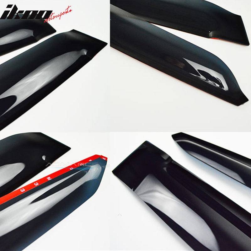 2012-2015 Honda Civic 9th Gen Window Visors