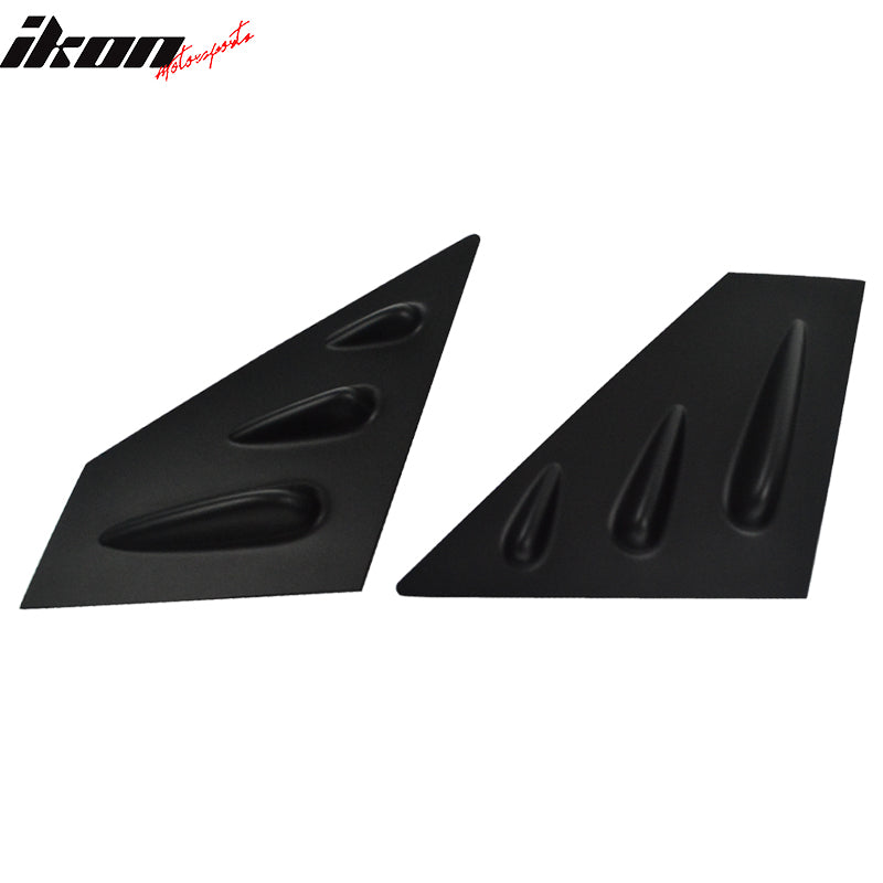 2015-2021 Subaru WRX STI Style Unpainted Window Louver ABS