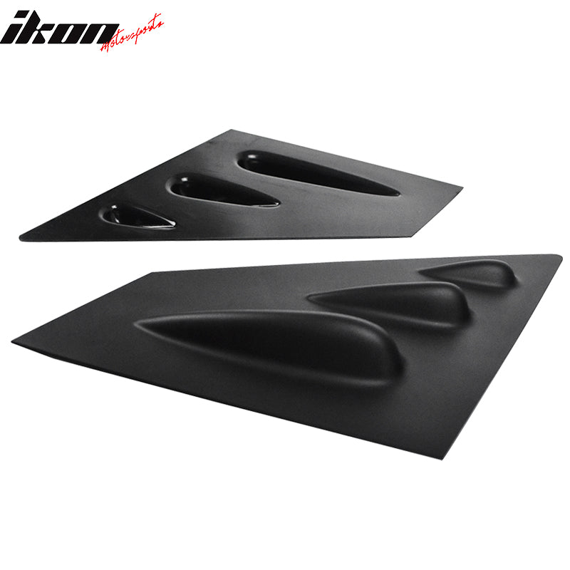 2015-2021 Subaru WRX STI Style Unpainted Window Louver ABS