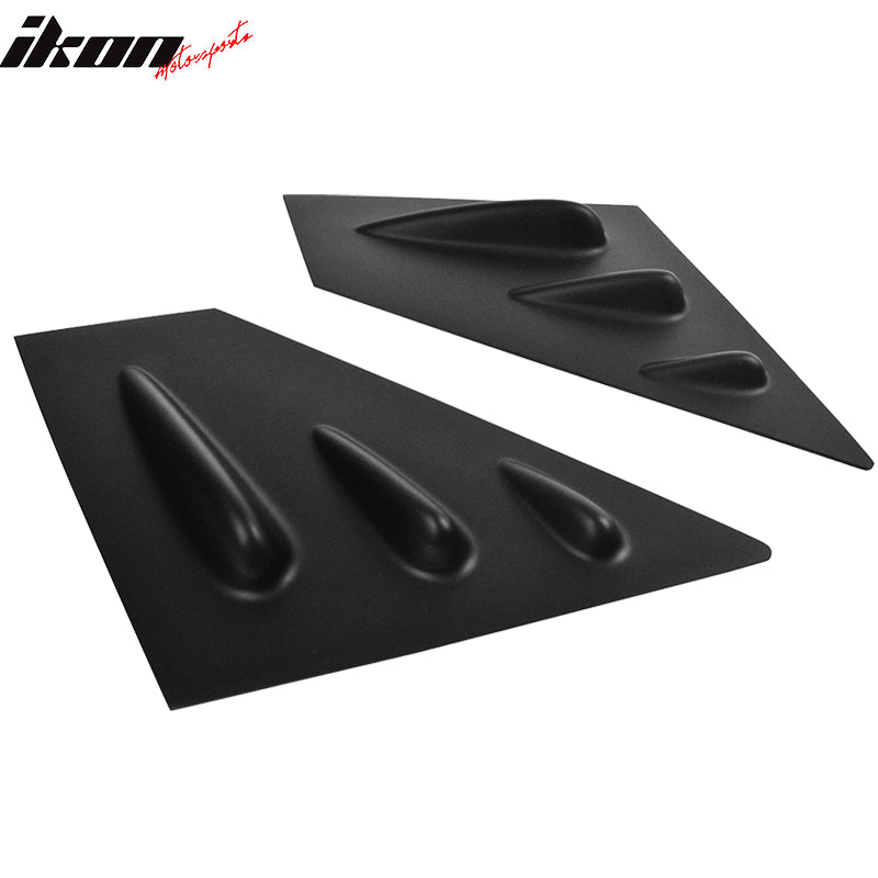 2015-2021 Subaru WRX STI Style Unpainted Window Louver ABS