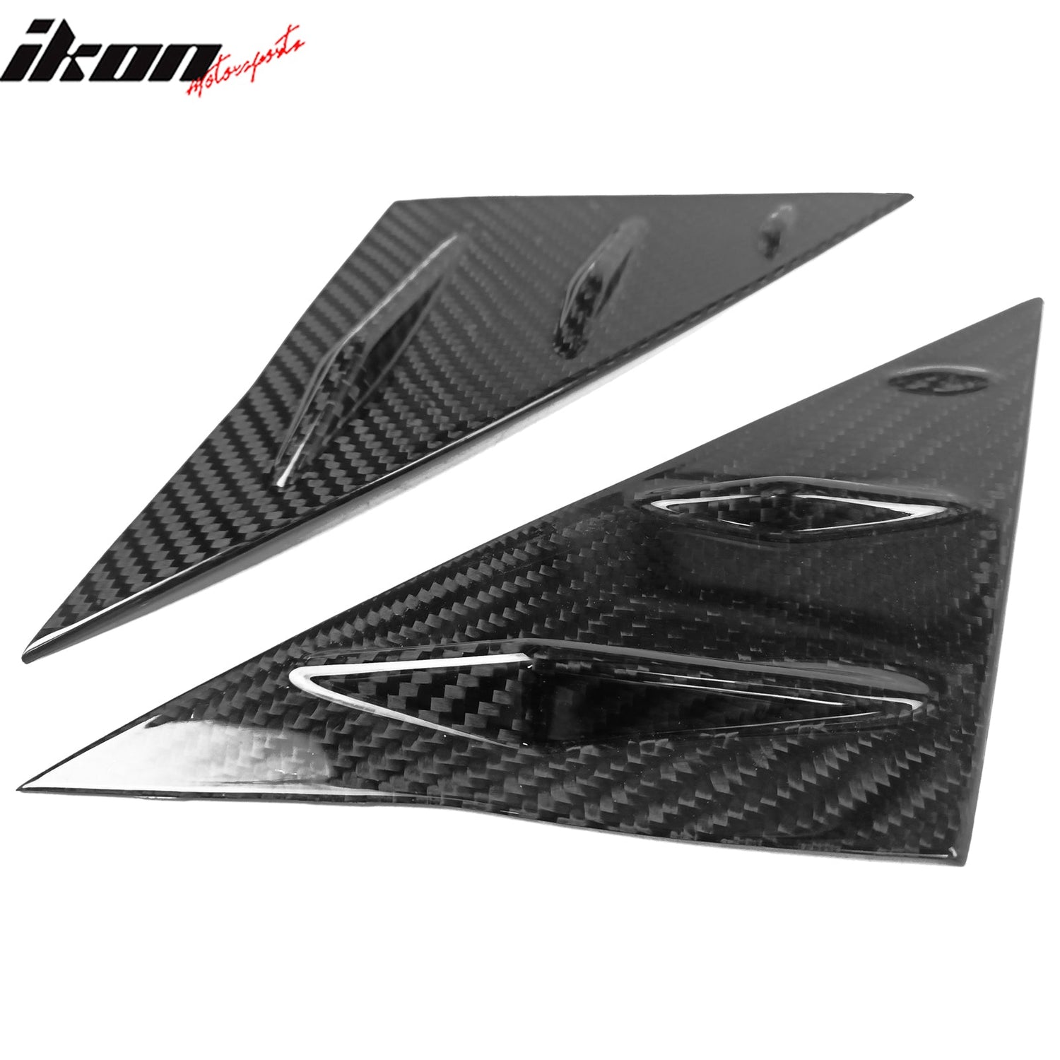 2017-2023 Tesla Model 3 Front Window Vent Carbon Fiber Louver Cover