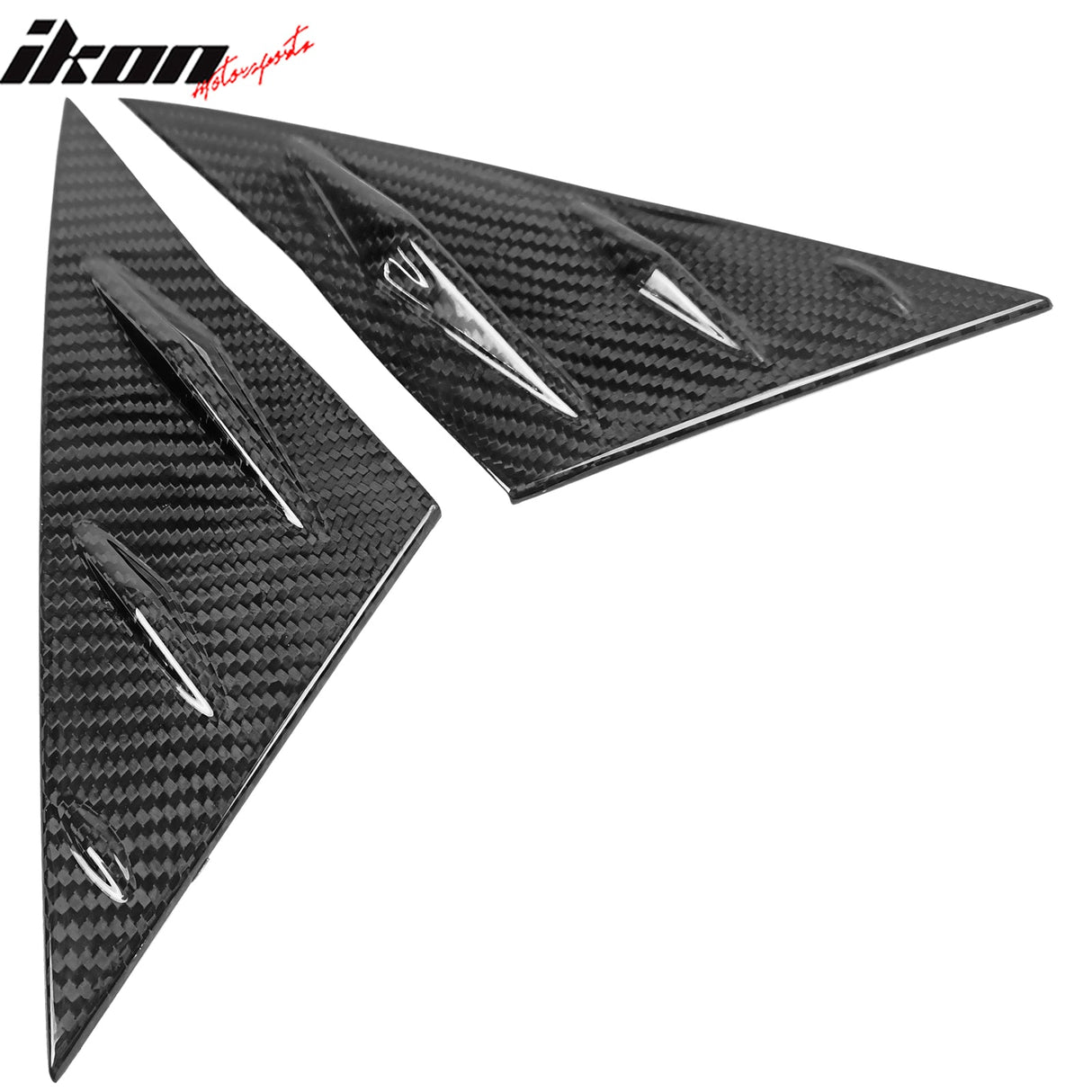 2017-2023 Tesla Model 3 Front Window Vent Carbon Fiber Louver Cover
