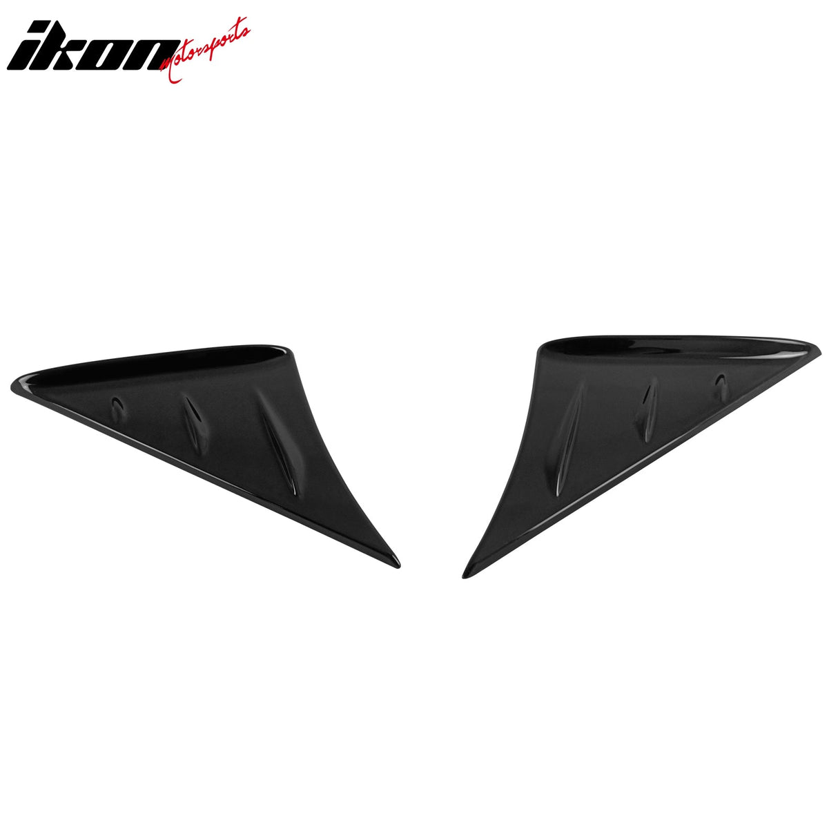 2019-2025 Toyota GR Supra J29 Painted #202 Black Side Window Louvers