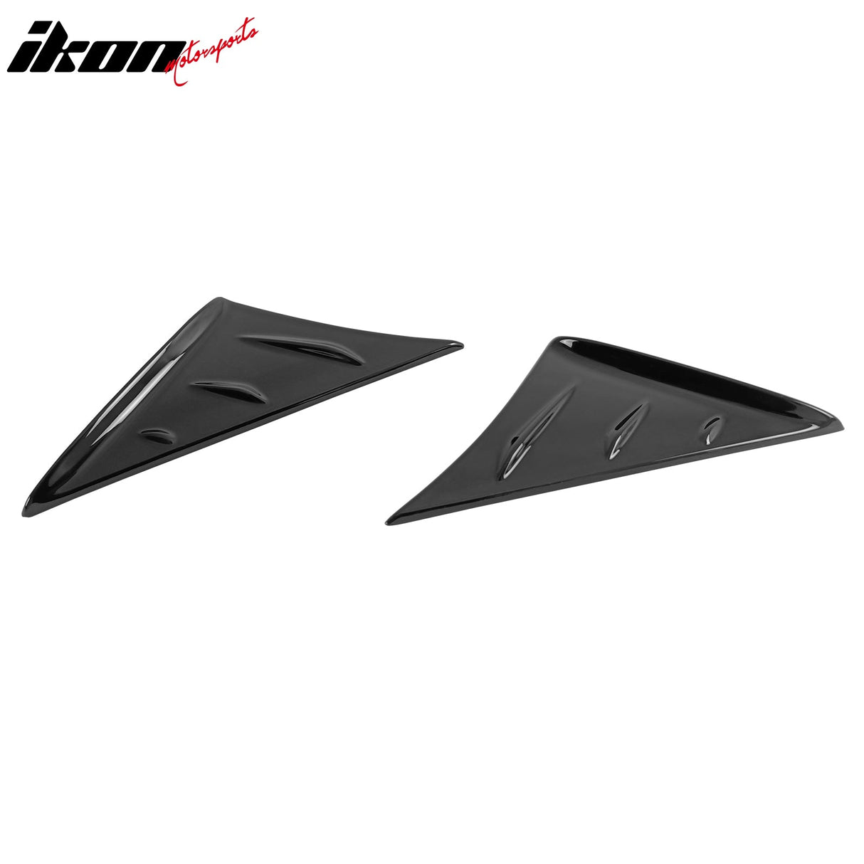 2019-2025 Toyota GR Supra J29 Painted #202 Black Side Window Louvers