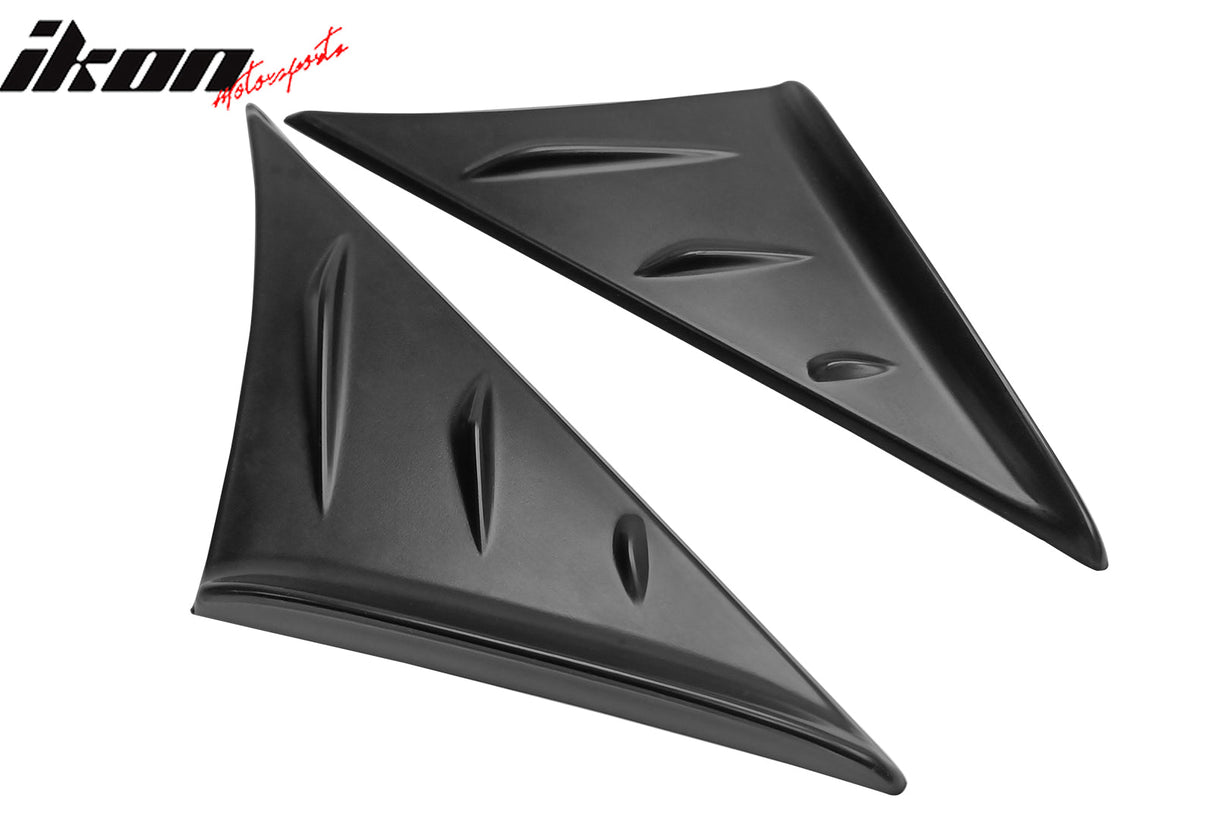 2019-2025 Toyota GR Supra J29 5th Coupe Matte Black Side Window Louver
