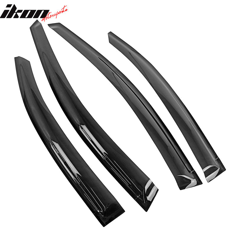 2022-2025 Subaru WRX 5th Window Visors Rain Wind Guard Vent Deflector
