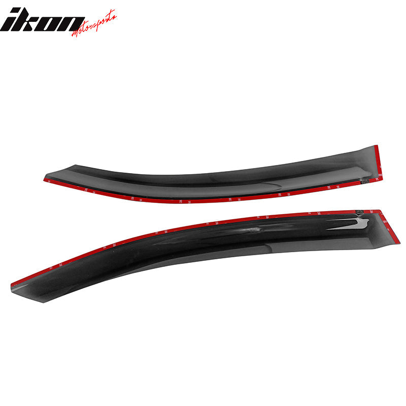 2022-2025 Subaru WRX 5th Window Visors Rain Wind Guard Vent Deflector