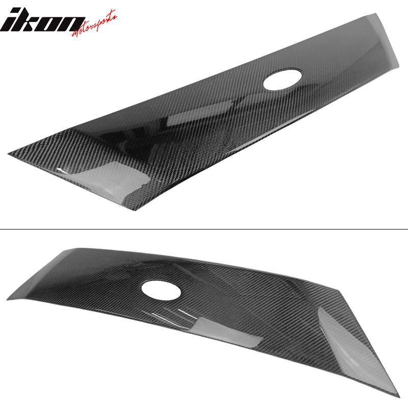 2018-2020 Ford Focus Hatchback Hood Cover Decor Scoop Trim - Real CF