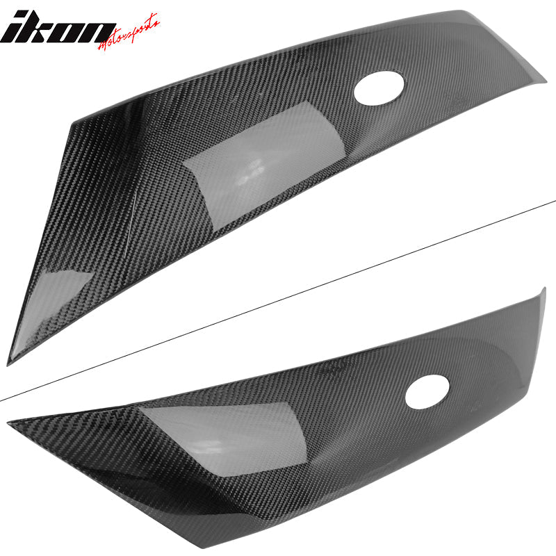 2018-2020 Ford Focus Hatchback Hood Cover Decor Scoop Trim - Real CF