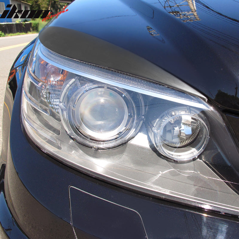2008-2011 Mercedes-Benz W204 C Class Front Headlight Eyebrow Eyelid